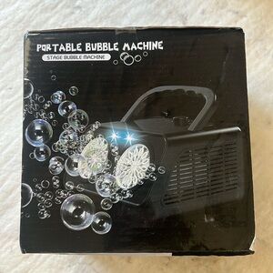 🆕 Portable Bubble Machine